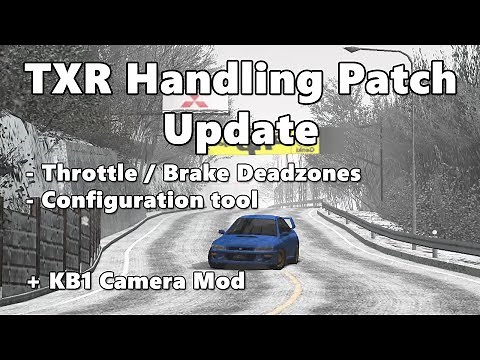 TXR Controller Tweaks Update + KB1 Camera Mod
