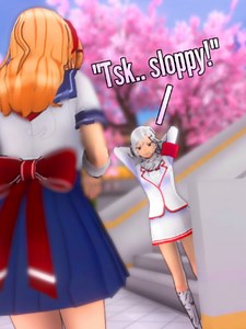 Her voice is so cute! #yanderesimulator #yanderesim #yanderedev #yansim #yandere #yanmoon #fyp #foryou