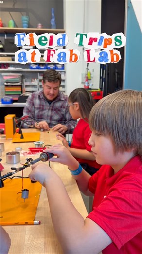 Fab Lab El Paso on Instagram: "Looking for field trips that combine creativity, problem-solving, and real-world skills? Check out our Makerspace experiences: 🏙️ Architecture: Making Spaces Students explore urban planning and design by reimagining public spaces in downtown El Paso. Using 3D modeling, green engineering, and teamwork, they bring ideas to life through digital and physical builds. 🤖 Robotics: EV REV-olution Students design, code, and test robots while learning about electric vehicl