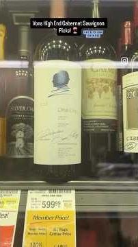 Vons High End Cabernet Sauvignon Picks! 🍷 #wine #picks #review #winelover #sommelier #wow