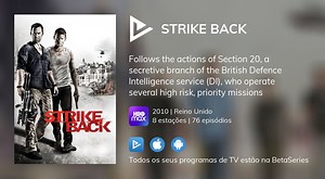 Assista ao streaming de Strike Back