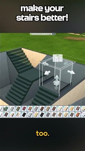 Make the fanciest Sims 4 stairs in all the land!