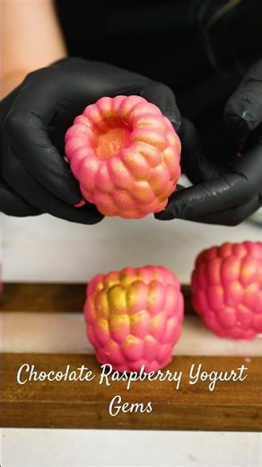 Fake raspberries… but wait until you bite into them🤤 #easyrecipe