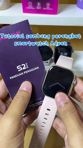 Tutorial awal pemasangan perangkat Smartwatch Advan, @Deaaaa 👈🏼 co ny klik #tutorial #advan #smartwatch #dafit #fyp