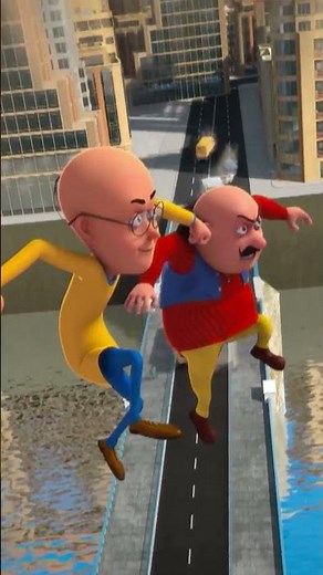 Motu कुछ ज़्यादा ही ताक़त दिखा रहा है | Motu Patlu the Superheroes VS Alien Ghost
