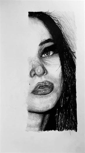 Drawing @dovecameron step by step part 1 ✏️🕊 #dovecameron #artvideo #artrealism #timelapseart #drawingportraits #artfyp