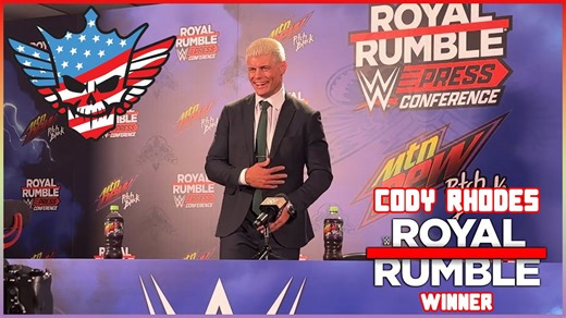 WWE Royal Rumble 2023 press conference with Cody Rhodes