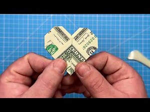 How To Fold A One Dollar Bill Into A Heart - Quick And Easy Money Origami Guide