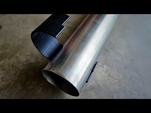 How to cut exhaust pipe Straight every time!