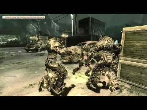Garry's Mod - Locust (Gears of War) VS Marines VS Predators VS Xenomorphs (AVP 2010) (SHORT VERSION)