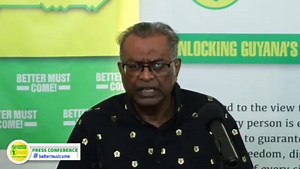 Here's Khemraj Ramjattan today on the APNU AFC coalition's four Ps agriculture programme. 😂 @followers | Live In Guyana