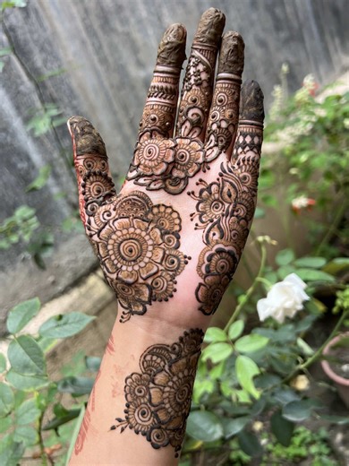 Simple Mehndi Tutorial for Shrawan Special