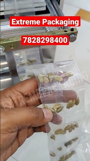 Automatic Pouch Packing !! Whole Spices Packaging Machine !! 7828298400