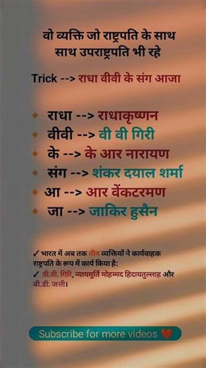 वो व्यक्ति जो राष्ट्रपति के साथ साथ उपराष्ट्रपति भी रहे | #shorts