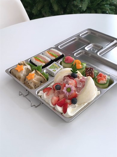 Pack a Bento for My Daughter - day 182 🍱 和我一起做便當#lunchbox #cooking #bento #asmrvideo #food #bentobox #kawaiifood #便當 #愛心便當 #헬로키티 #도시락 #사랑도시락 #ハローキティ #キャラ弁 #お弁当