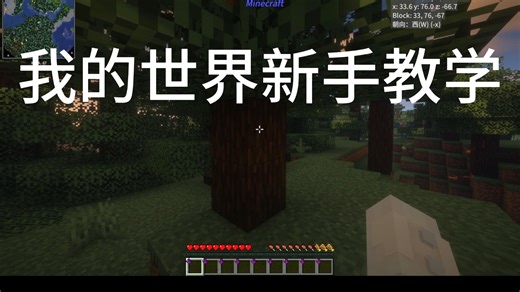 我的世界新手教程