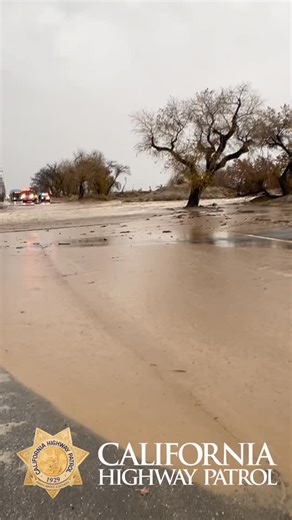 CHP Antelope Valley, LA County Sheriff, and LA County Fire Department responded to flooding at Palmdale Boulevard & 150th Street East. Water flowing across the roadway swept a party away in their vehicle; the party was safely rescued. Safety reminder: Do not drive through flowing or flooded roadways. More heavy rain is expected for the Antelope Valley and surrounding areas. Slow down, watch for flooding across roads, and use alternate routes. | CHP - Antelope Valley