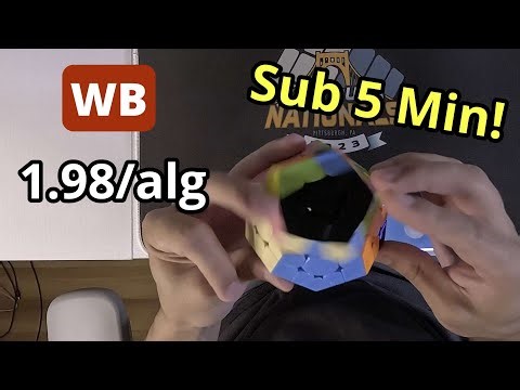 4:59.18 Megaminx PLL Time Attack WB