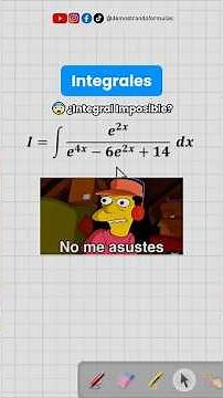 😨 Impossible integral? We solve it step by step #calculus #mathematics #integrals