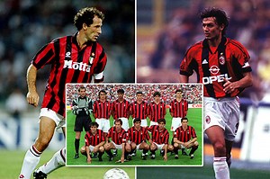Baresi and Maldini conceded just 23 goals at AC Milan in 196 matches