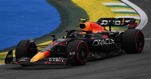 ‘Checo’ Pérez, el segundo más rápido en última práctica en Brasil