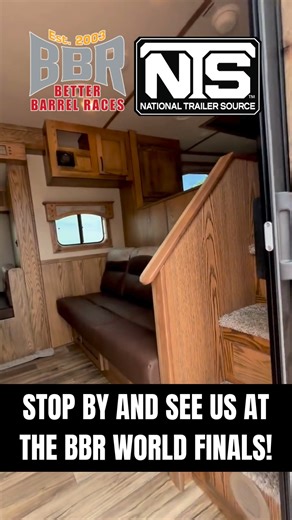 9.2K views · 75 reactions |  We’re here at the BBR World Finals and ready to see YOU!  Come find us in Barn 3 inside the Vendor Village, right next to the arena! Plus, check out our Lakota parked in front of the coliseum on the east side of the entrance! Whether you’re shopping, upgrading, or just stopping by to say hi, we’ve got something just for YOU. | National Trailer Source | Facebook