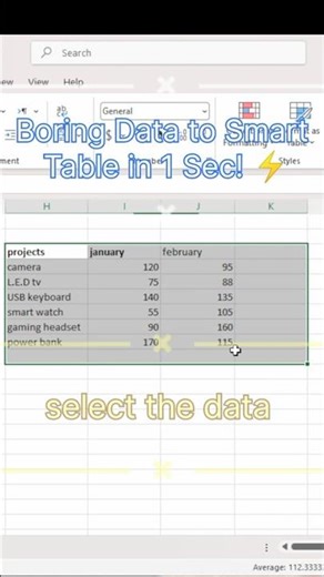 Boring Data to Smart Table in 1 Sec! ⚡