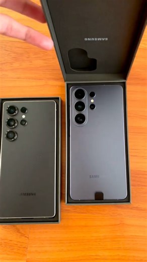 Samsung S26 Ultra vs S25 Ultra Size & Side Check 😱 Big Difference! #shorts #viral #tech #trending