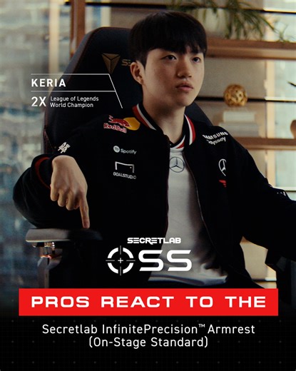 Consistent setups deliver consistent performance. See what pros think about the Secretlab InfinitePrecision™ Armrest (On-Stage Standard), designed for millimeter-precision every game. Learn more: secretlab.co/oss | Secretlab