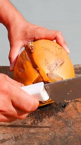 cool coconut slicing skills | Satisfying Video