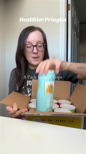 Healthier Pringles that actually tastes good. @The Good Crisp Company #thegoodcrispcompany #healthysnacks #healthiersnacks #snacks #chips