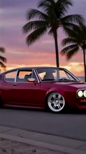 1972 Audi 100 Coupe burnout #automobile #audi #audi100 #burnout #hotrod