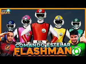 REVIEW DO SUPER SENTAI COMANDO ESTELAR FLASHMAN