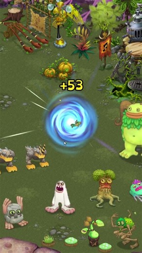 Place first shugabush on shugabush island