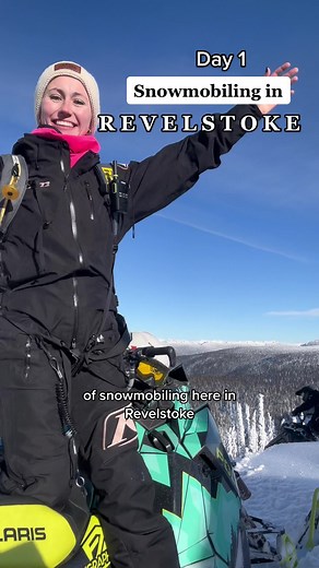 Exciting Day 1 Snowmobiling Adventure in Revelstoke