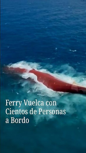 Ferry de Indonesia se Vuelca con Más de 200 Personas a Bordo