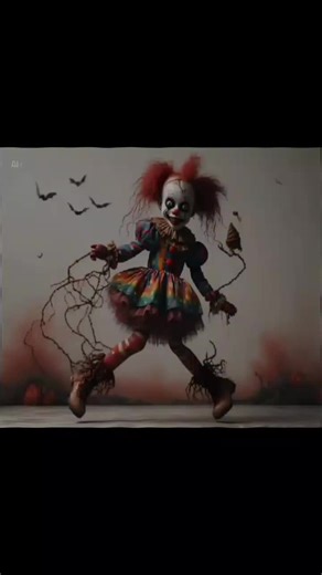 Creepy Little Clown Girl 8K 3D PLR Video Loop Ultra HD Image – Editable Horror Screensaver Asset​​ Summon endless nightmare fuel with this chilling 8-second loopable 8K 3D Ultra HD video of a creepy little clown girl dancing in twisted shadows—perfect for horror screensavers, TikTok traps, spooky animations, or endless loops that stare back. Full PLR rights: edit, remix, add music (like the viral