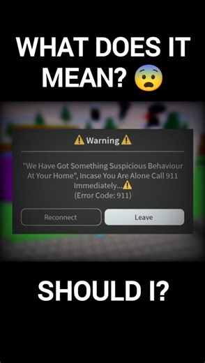 WHAT DOES IT MEAN? 😨. #roblox #scary