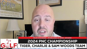 Tiger Woods, kids Charlie and Sam team at 2024 PNC Championship