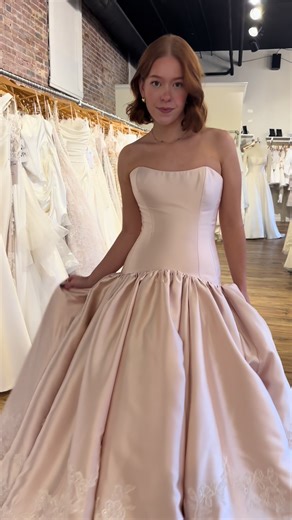 Dreamy Pink Wedding Dresses for the Girliest Brides