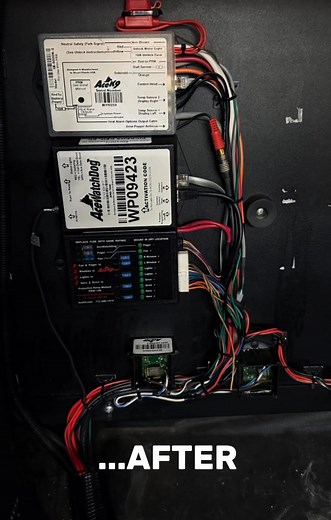 A month or so ago we posted this #K9 unit wiring disaster that was brought in for repair. We are not / were not trying to call anyone out, FFS, we hurt some feelings of the sensitive folks out there that must do this type of work and think it is ok. 🤦🏻‍♂️ We just like to bring attention to the fact you pay good, hard-earned, taxpayer money - make sure you get quality work. Initially the agency fleet department just wanted us to "put it back together" after it had went to Ford for OEM repairs. 