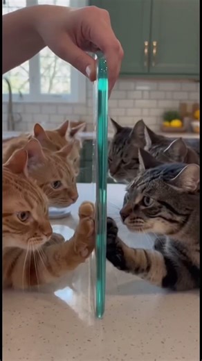 This Confuses Every Single Cat 🐱❓ #catsoftiktok #funny