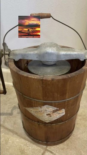 The Ice Cream Maker That Raised Me 😍 #caribbean #childhood #homemadeicecream #nostalgia #nasa