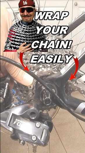 Installing a Bicycle Chain: Don’t Thread The Derailleur Cage Wrong! #shorts