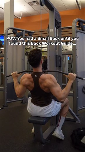 131K views · 128 reactions | Full Back Day Workout Guide ⬇️ Pick one...