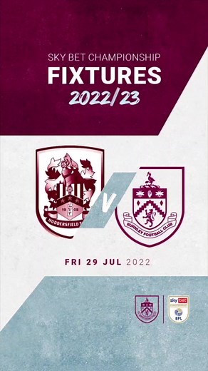 Our 2022/23 fixture list is here 🗓 #burnleyfc #eflfixtures #FixtureReleaseDay #eflchampionship