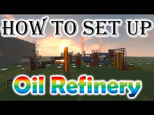 【Minecraft】How to set up the Distiller ? 【BuildCraft 1.12.2】