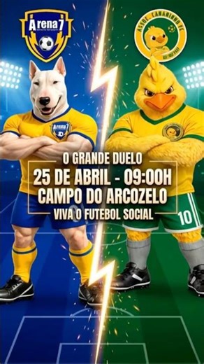 ARENA 7 x CANARINHO - AMISTOSO INTERMUNICIPAL