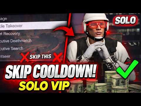 Skip VIP Work Cooldown in GTA Online (Run Back to Back Solo!)