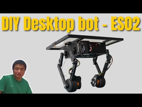 Introduce ES02 – Agile Bipedal Wheeled Robot for STEM Education | Outdoor Performance